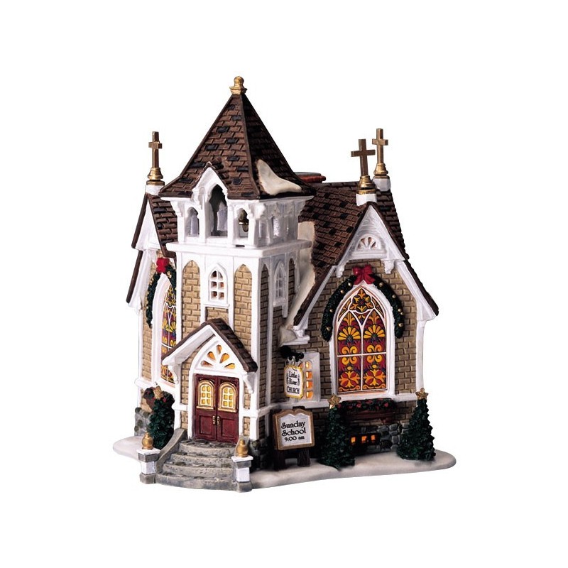 Little River Church With Power Supply Ref. 45069 - Lemax