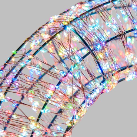 Brown 3D Crown Ø 55cm HDM 3000 MicroLED RGB AmagicTree.com