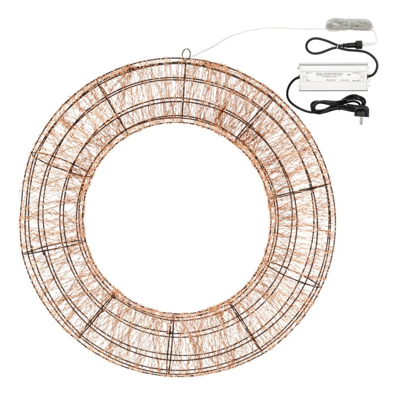 Brown 3D Crown Ø 75cm HDM 6000 MicroLED RGB AmagicTree.com