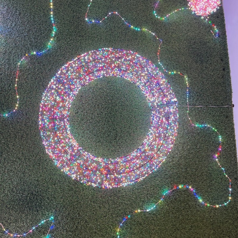Brown 3D Crown Ø 75cm HDM 6000 MicroLED RGB AmagicTree.com