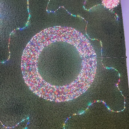 Brown 3D Crown Ø 75cm HDM 6000 MicroLED RGB AmagicTree.com