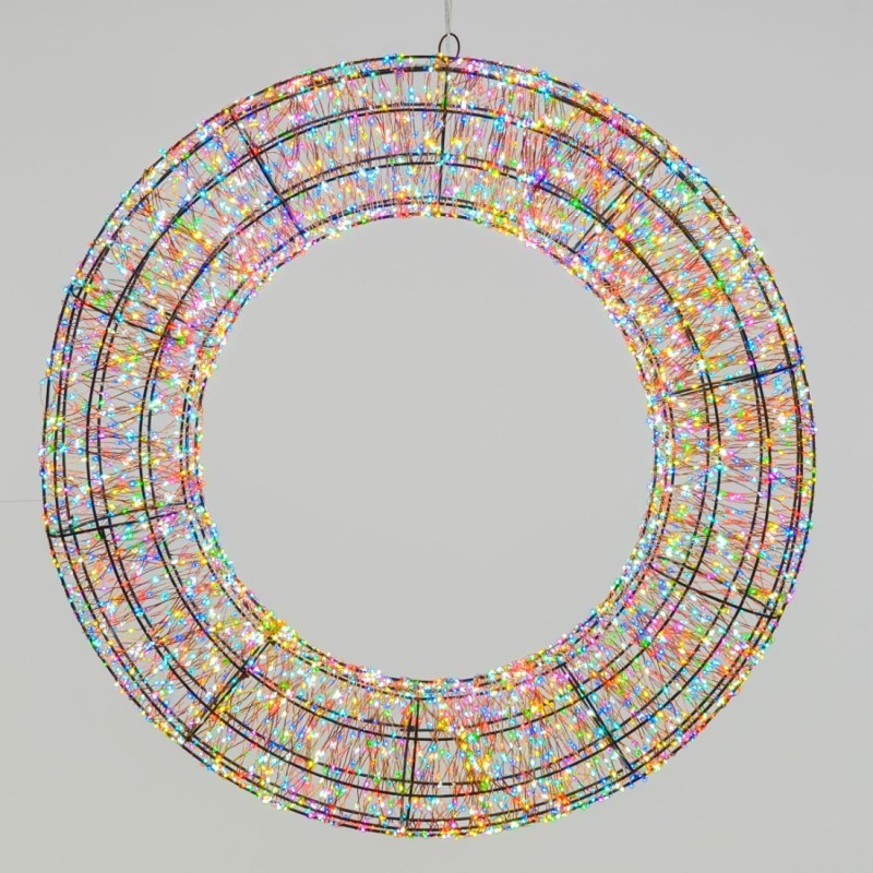 Brown 3D Crown Ø 75cm HDM 6000 MicroLED RGB AmagicTree.com