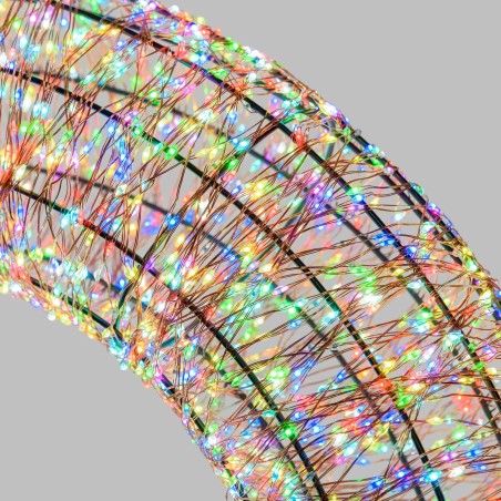 Brown 3D Crown Ø 75cm HDM 6000 MicroLED RGB AmagicTree.com