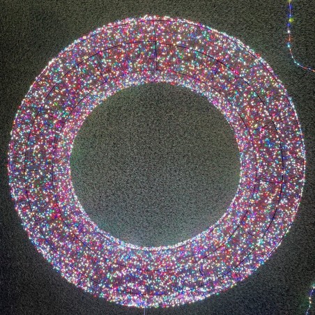 3D Crown Brown Ø 110cm HDM 15000 MicroLED RGB AmagicTree.com
