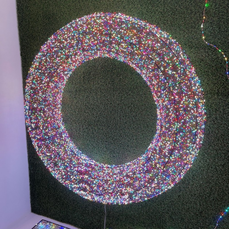 3D Crown Brown Ø 110cm HDM 15000 MicroLED RGB AmagicTree.com
