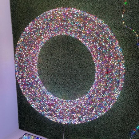 3D Crown Brown Ø 110cm HDM 15000 MicroLED RGB AmagicTree.com