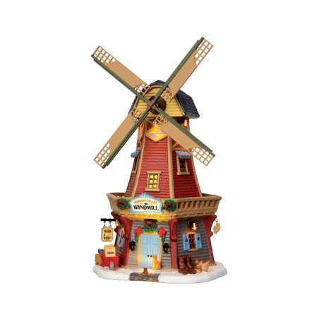 Harvest Valley Windmill With Power Supply 4.5V Ref. 45678 - Lemax