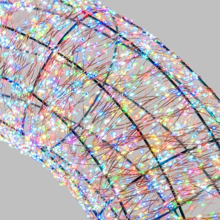 3D Crown Brown Ø 110cm HDM 15000 MicroLED RGB AmagicTree.com