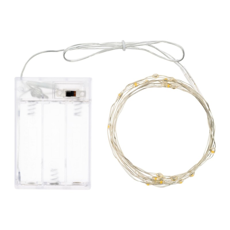 Chain of 20 WARM WHITE MicroLED Fixed Light AmagicTree.com