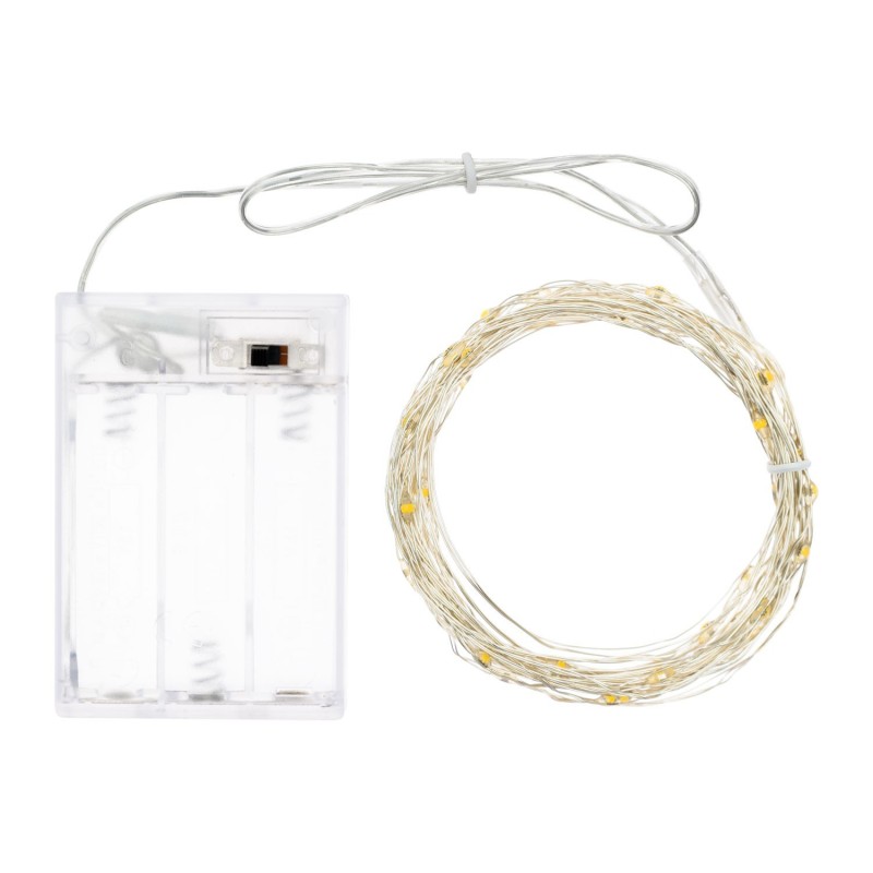 Chain of 40 WARM WHITE MicroLED Fixed light AmagicTree.com