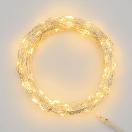 String light 14m, 140 WARM WHITE MicroLEDs AmagicTree.com