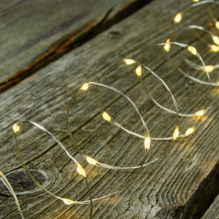 80 WARM WHITE MicroLED chain AmagicTree.com