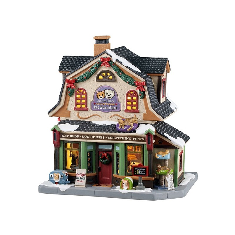 Luna & Ollie'S Custom Pet Furniture Cod. 55342 - Lemax