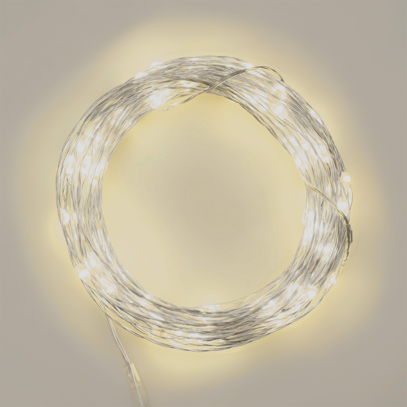 80 WARM WHITE MicroLED chain AmagicTree.com