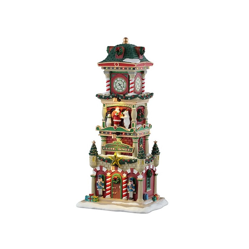 The Village Square Clock Tower Cod. 55320 - Lemax