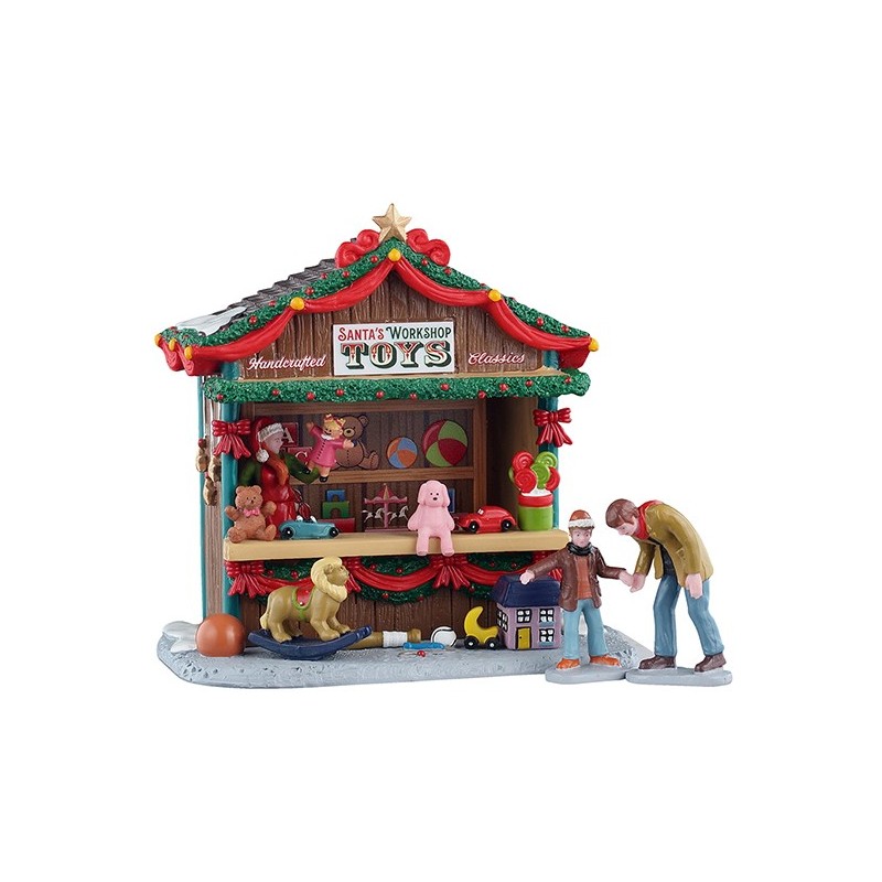 Santa'S Workshop Toys Set Of 3 Cod. 53737 - Lemax