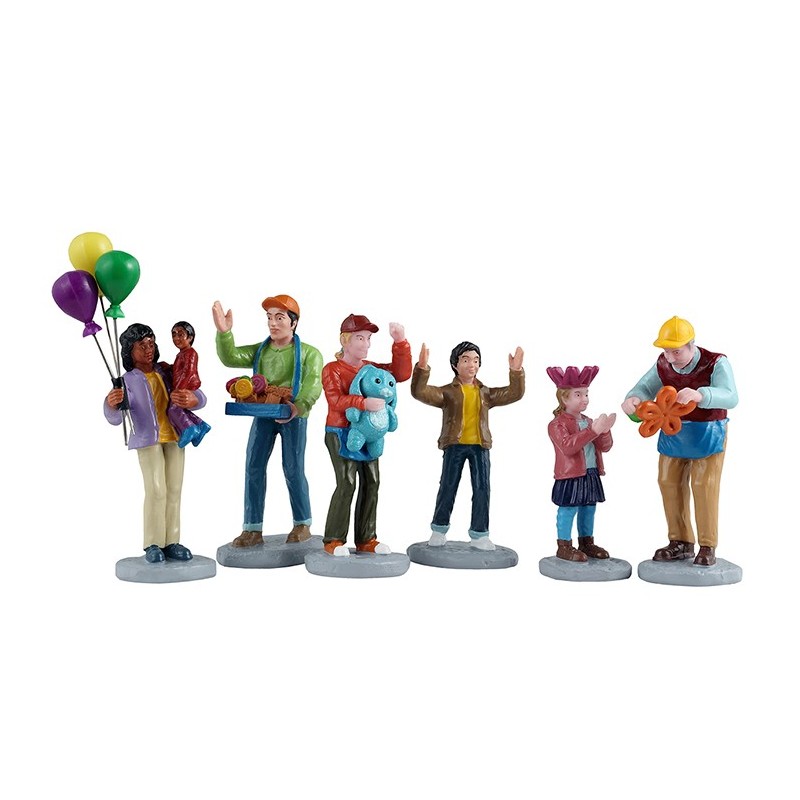 Fun At The Carnival Set Of 6 Cod. 52520 - Lemax