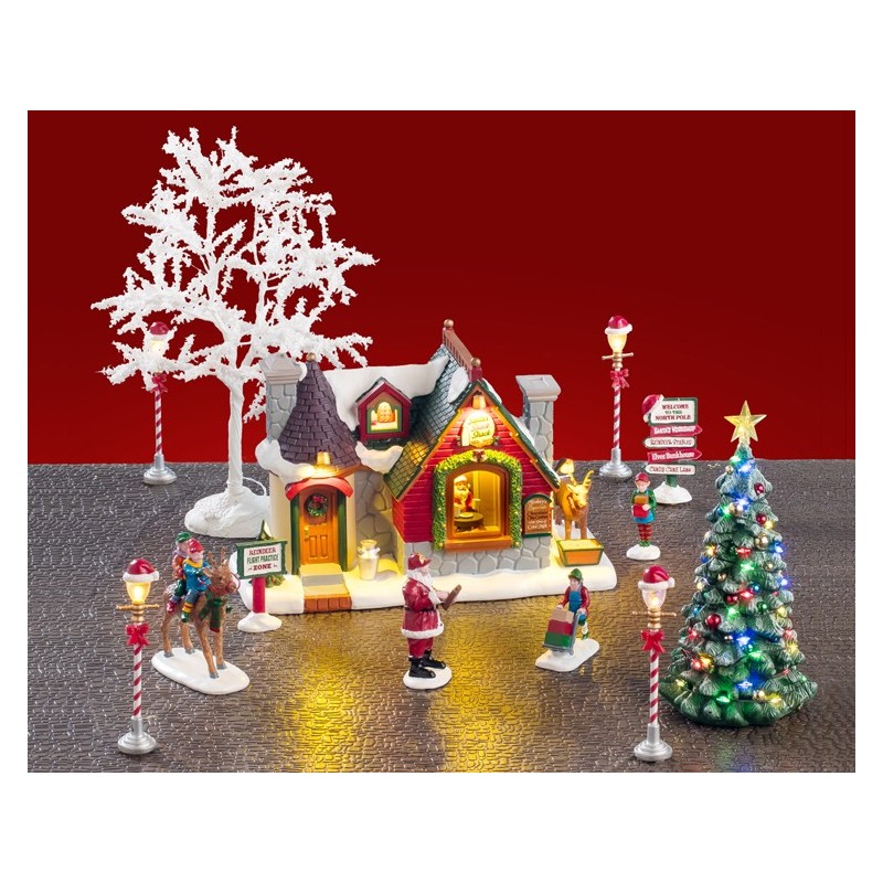 Santa'S Snack Shack Set With Power Supply 4.5V Ref. 56674 - Lemax