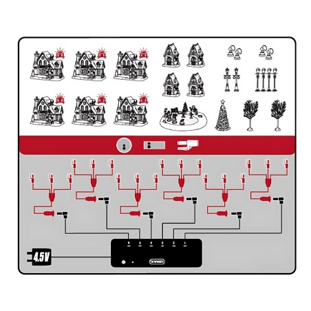 Remote Control Box Cod. 54521 - Lemax