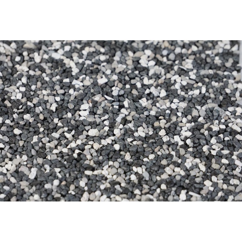 Gravel (in Sheets) White-Black 30 x 14 cm MyVillage
