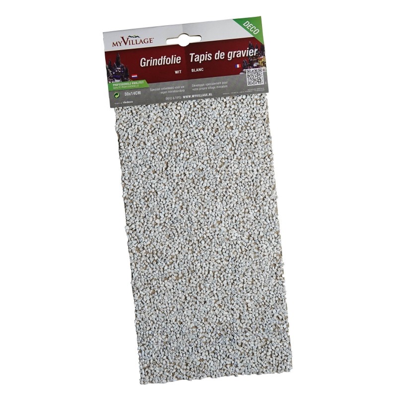 Gravel (In Sheets) White 30 X 14 Cm MyVillage