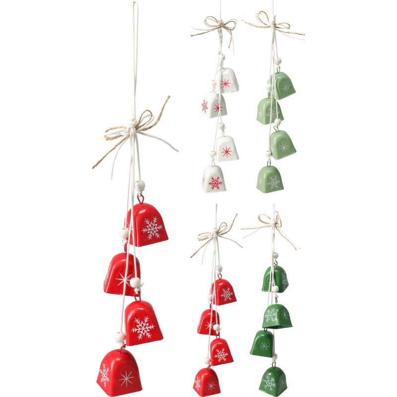 Square Bell Garland 38 Cm. Single Piece