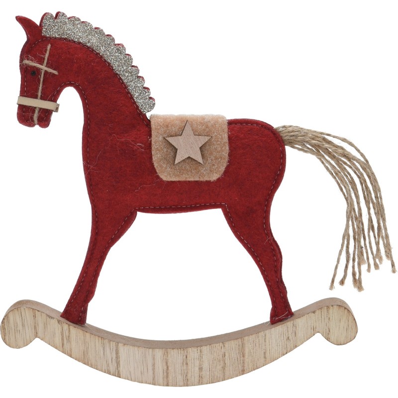 Rocking Horse 22 Cm. Single Piece