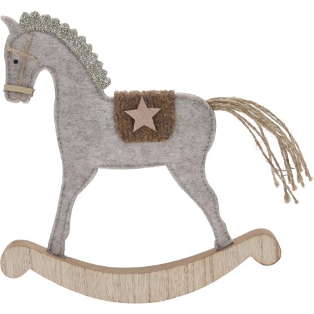 Rocking Horse 22 Cm. Single Piece