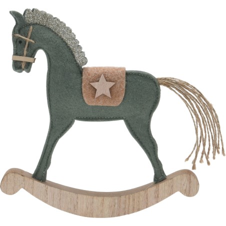 Rocking Horse 22 Cm. Single Piece