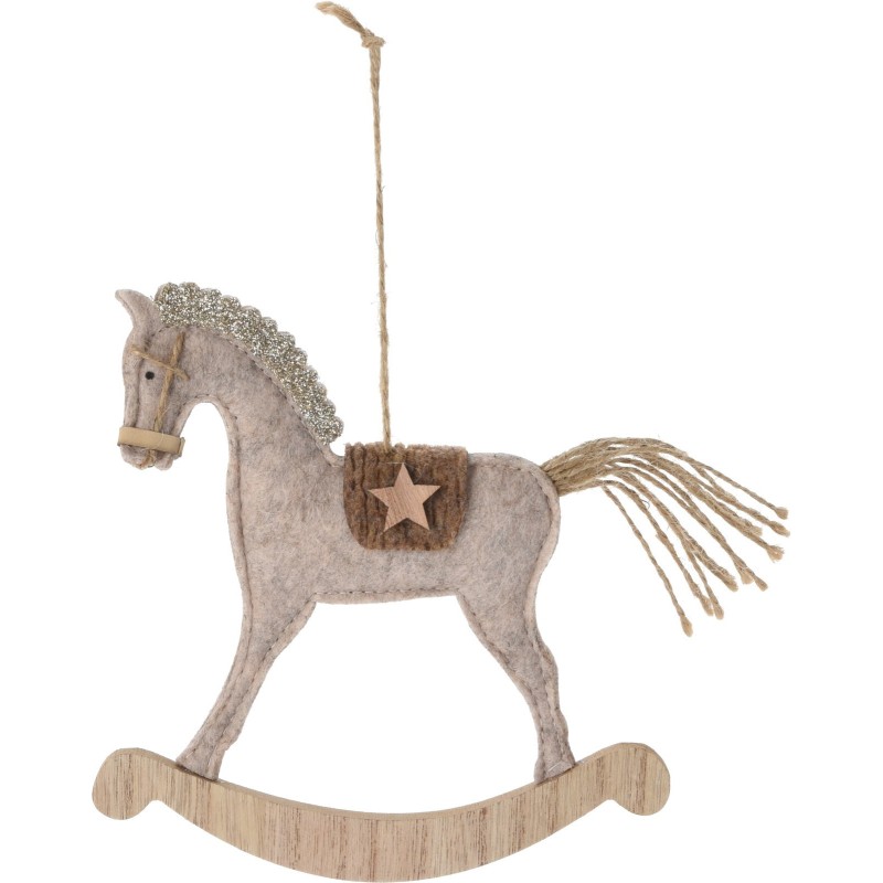 Rocking Horse 15 Cm. Single Piece