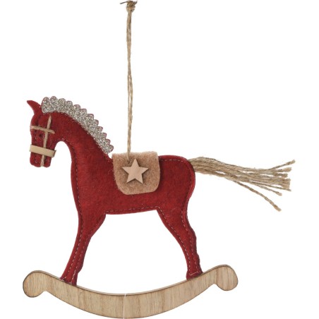Rocking Horse 15 Cm. Single Piece