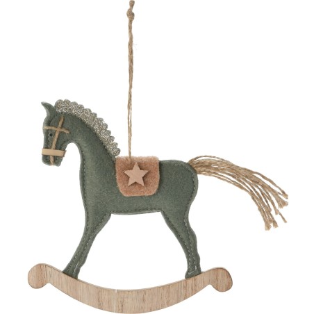 Rocking Horse 15 Cm. Single Piece