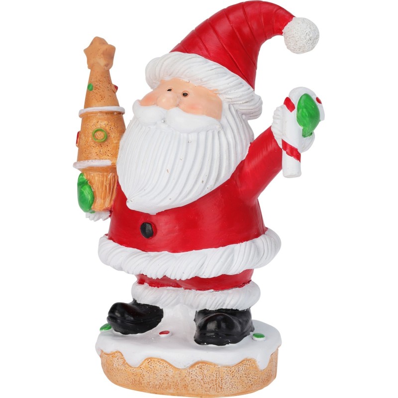 Resin Santa Claus 10X14 Cm. Single Piece