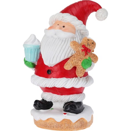Resin Santa Claus 10X14 Cm. Single Piece
