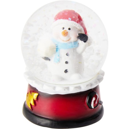 Christmas Snow Globe 7 Cm. Single Piece