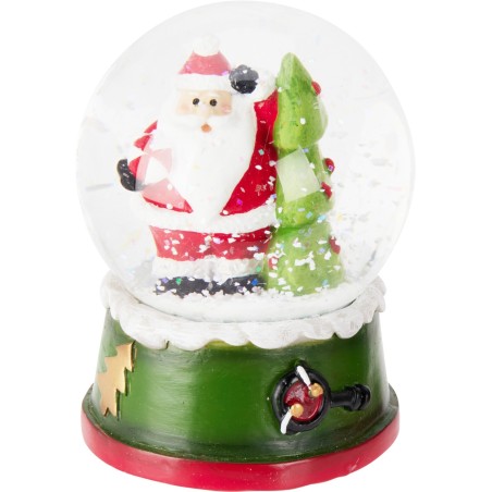 Christmas Snow Globe 8.5 Cm. Single Piece