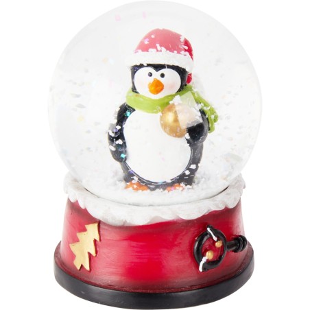 Christmas Snow Globe 8.5 Cm. Single Piece