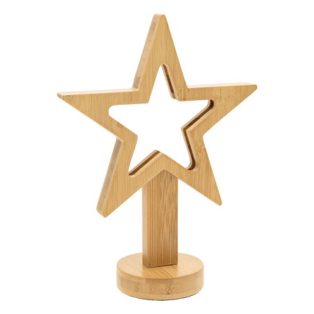 Star with Base H25cm WARM WHITE LED AmagicTree.com