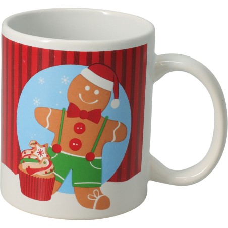 325 Ml Ceramic Christmas Mug. Single Piece