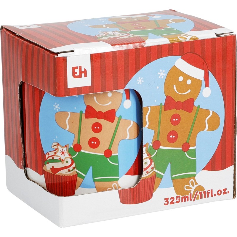 325 Ml Ceramic Christmas Mug. Single Piece