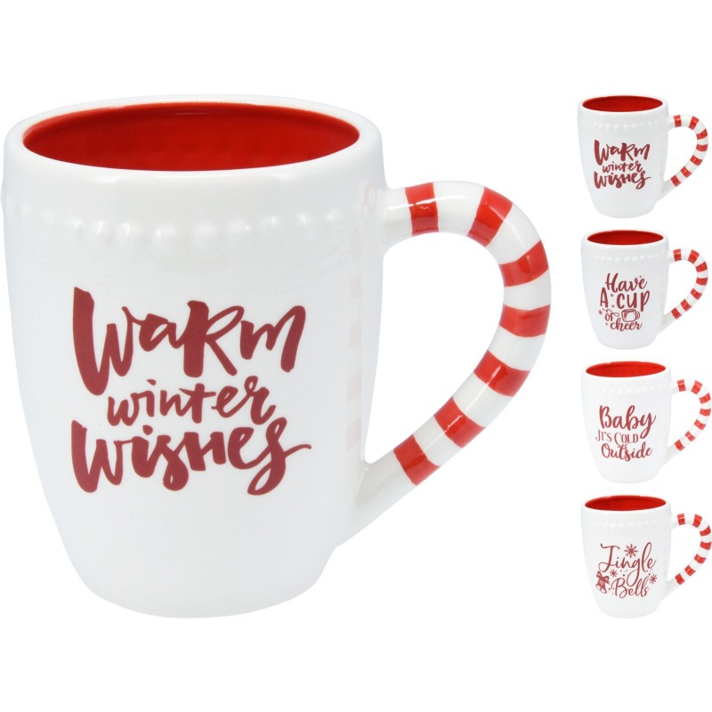 11Cm Ceramic Christmas Mug. Single Piece