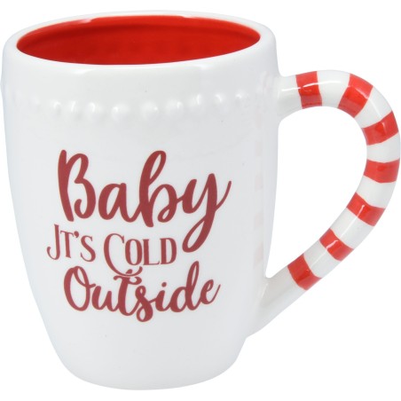 11Cm Ceramic Christmas Mug. Single Piece