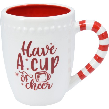 11Cm Ceramic Christmas Mug. Single Piece