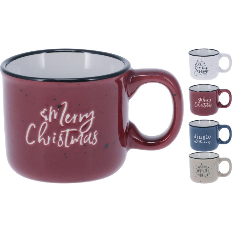 Stoneware Ceramic Mug 90 Ml. Single Piece