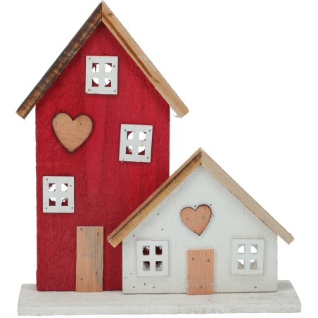 Illuminated House 28 Cm. Single Piece