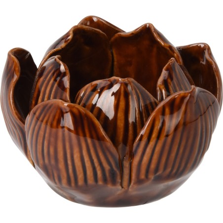 Lotus Flower Tea Light Holder 8X5 Cm. Single Piece
