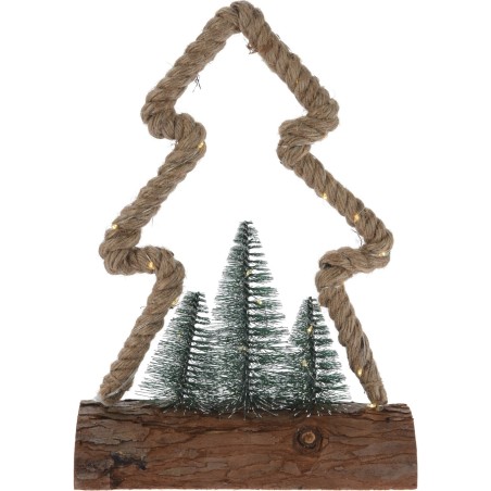 Rechargeable Led Christmas Figure 30Cm. Single Piece
