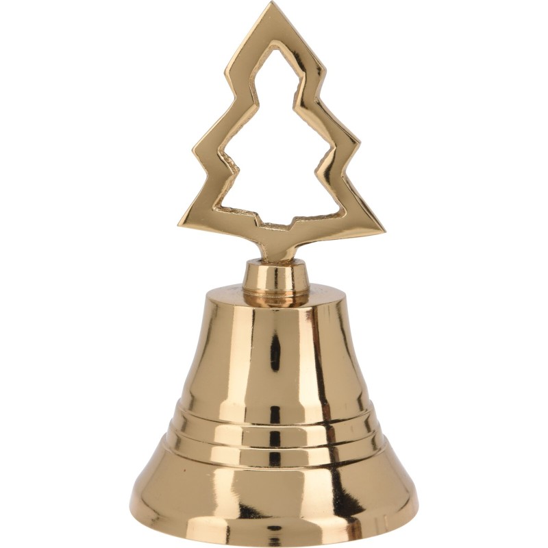 5X10Cm Gold Aluminum Bell. Single Piece