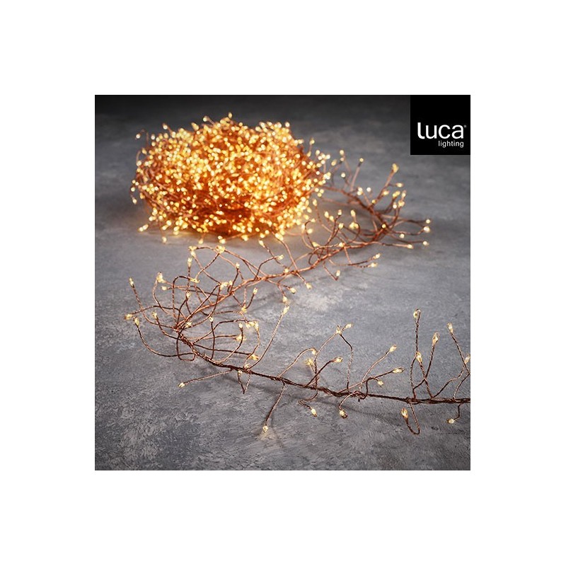 480 LED Copper Effect Christmas Lights with Timer amagictree.com