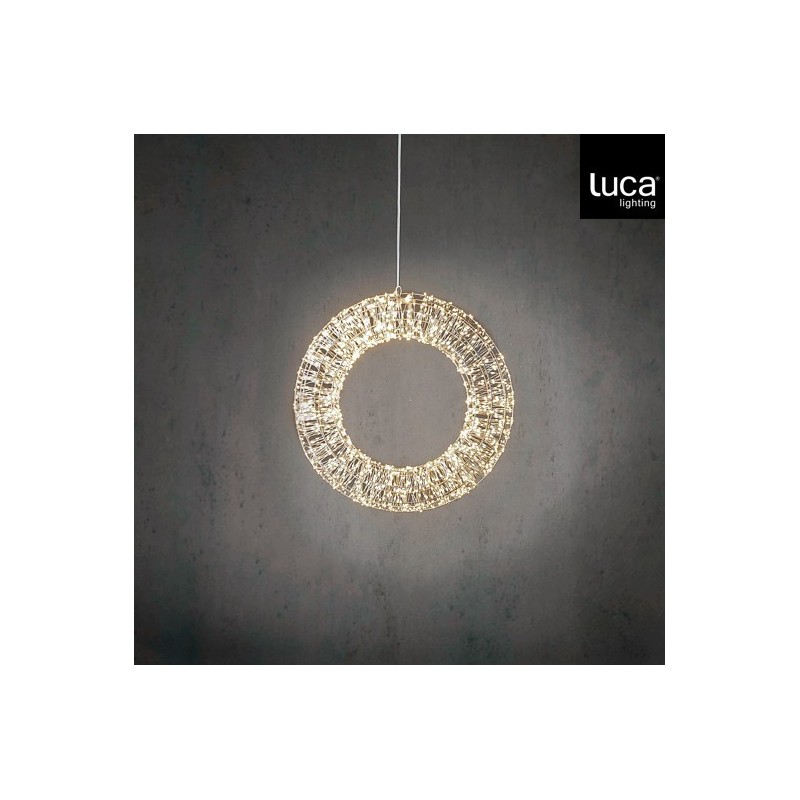 Illuminated Garland 2000 LEDs Classic White IP44 amagictree.com